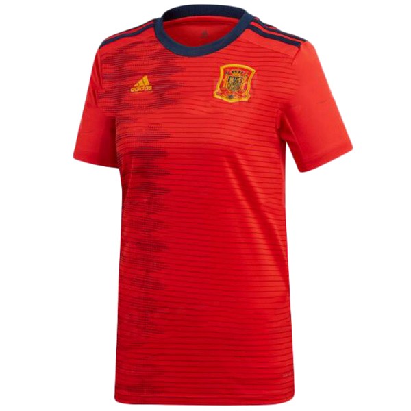 Camiseta España Primera equipo Mujer 2019 Rojo
